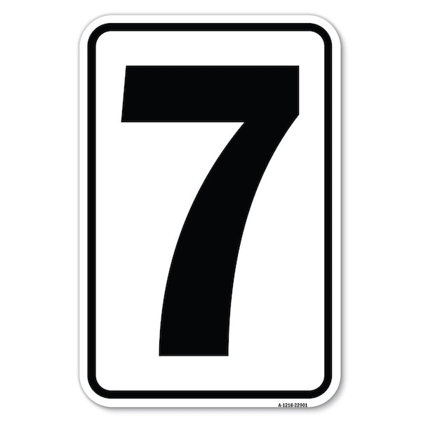 Safety Sign, 12 in Height, Aluminum, 18 in Length, 22901